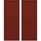 Ekena Millwork Americraft 6-Board Exterior Wood 2 Equal Panel Framed Board-n-Batten Shutters, ARW101BF621X31MRH, PR ARW101BF621X31MRH - alternate 1